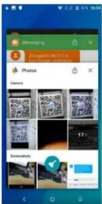 ALCATEL 3C - Consulter les applications récemment utilisées - 1
