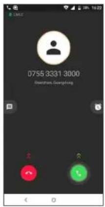 ALCATEL 3C - Accepter ou rejeter un appel - 1