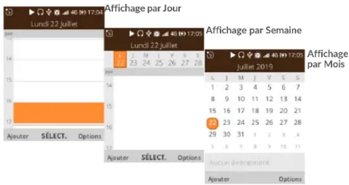 ALCATEL 3088 4G - Vue multimode - 1