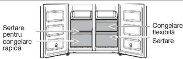WHIRLPOOL WQ9 B2L CH - Compartimentele de pe uşa frigiderului - 3