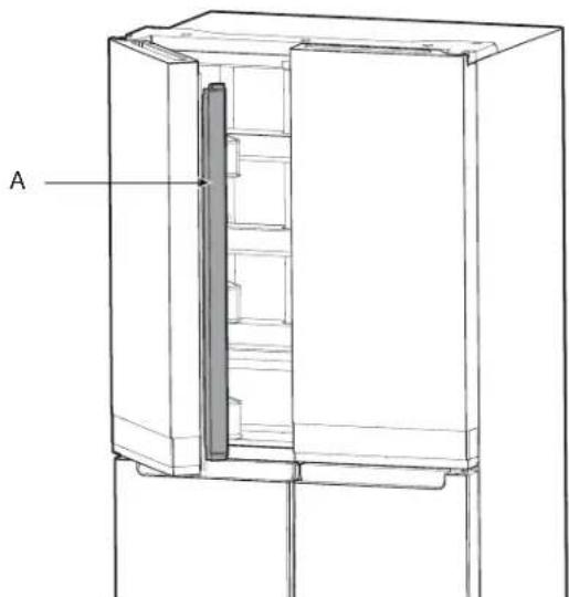 WHIRLPOOL WQ9 B2L CH - Открывание и закрывание дверец - 1