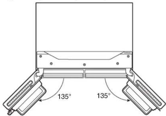 WHIRLPOOL WQ9 B2L CH - Lentynos aukščio reguliavimas - 1