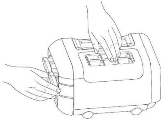 WHIRLPOOL WQ9 B2L CH - 開門和關門 - 3