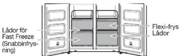 WHIRLPOOL WQ9 B2L CH - Kylskåpets balkonger - 2