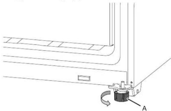 WHIRLPOOL WQ9 B2L CH - Вирівнювання холодильника - 1