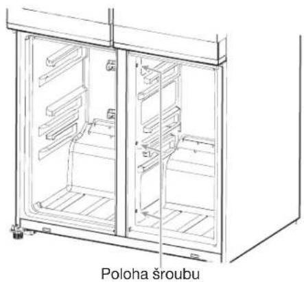 Poloha šroubu