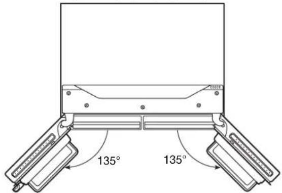 WHIRLPOOL WQ9 B2L CH - Регулювання висоти поличок - 1