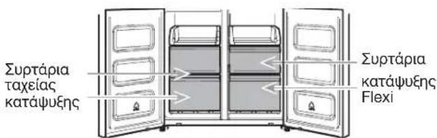 WHIRLPOOL WQ9 B2L CH - Συρτάρια καταψύκτη - 1