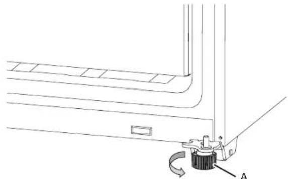 WHIRLPOOL WQ9 B2L CH - Нивелиране на хладилника - 1