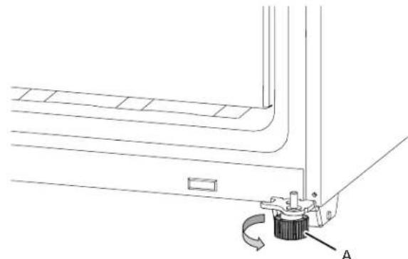 WHIRLPOOL WQ9 B2L CH - Aşezarea uniformă a frigiderului - 1