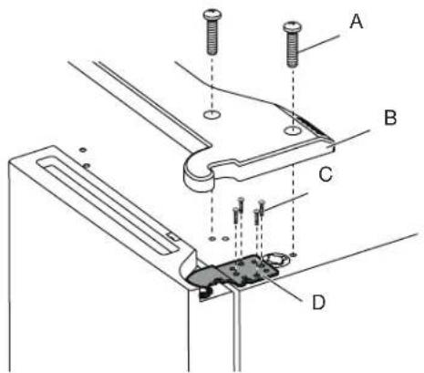 WHIRLPOOL WQ9 B2L CH - Remove Right-Hand Door - 1