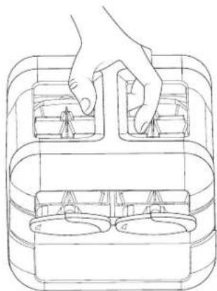 WHIRLPOOL WQ9 B2L CH - Открывание и закрывание дверец - 5