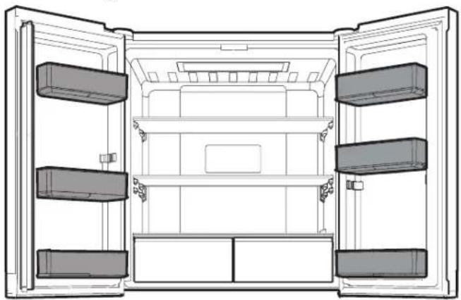 WHIRLPOOL WQ9 B2L CH - Refrigerator Balconies - 1