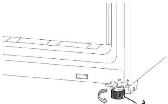 WHIRLPOOL WQ9 B2L CH - Выравнивание холодильника - 1