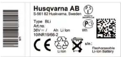 HUSQVARNA 536LiPT5 - ACLARACION DE LOS SIMBOLOS - 3