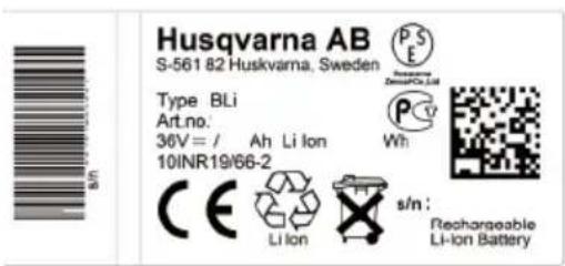 HUSQVARNA 536LiPT5 - KEY TO SYMBOLS - 3