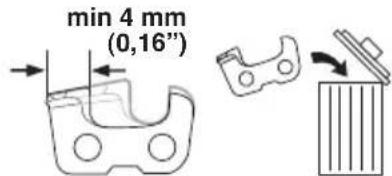 HUSQVARNA 536LiPT5 - Afilado de dientes cortantes - 4