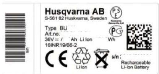 HUSQVARNA 536LiPT5 - EXPLICATION DES SYMBOLES - 2