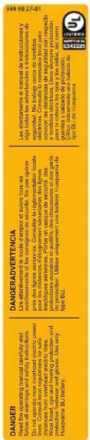 HUSQVARNA 536LiPT5 - KEY TO SYMBOLS - 5