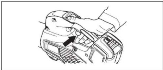 HUSQVARNA 320iB - Per impostare il flusso d'aria ottimale per il lavoro da svolgere - 1