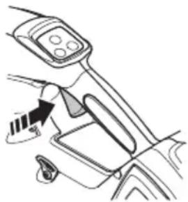 HUSQVARNA 320iB - Activeringsschakelaar controleren - 1