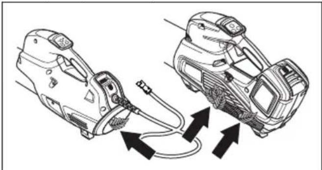 HUSQVARNA 320iB - Pour contrôler la prise d'air - 1