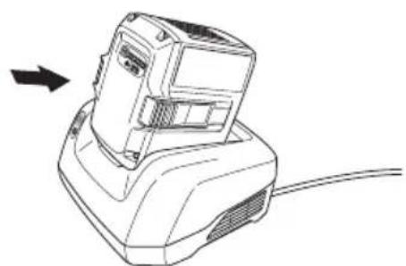 HUSQVARNA 530iPX - De accu opladen - 1
