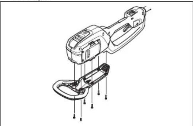 HUSQVARNA 530iPX - De schokbescherming monteren - 1