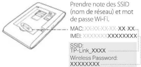 TP-LINK M7200 - Installer la carte SIM et la batterie - 2
