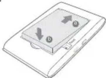 TP-LINK M7200 - Installation af SIM-kort og batteri - 1