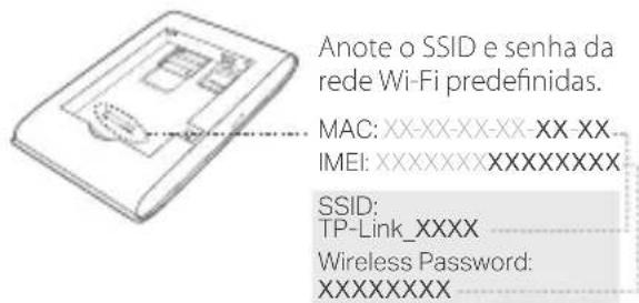 TP-LINK M7200 - Instalar o cartão SIM e a Bateria - 2