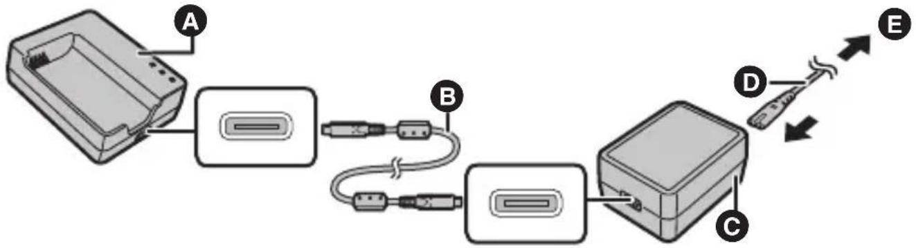 PANASONIC Lumix DMWBTC14 - 給電池充電 - 1