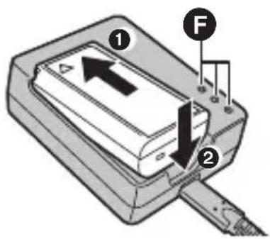 PANASONIC Lumix DMWBTC14 - Aufladen des Akkus - 2