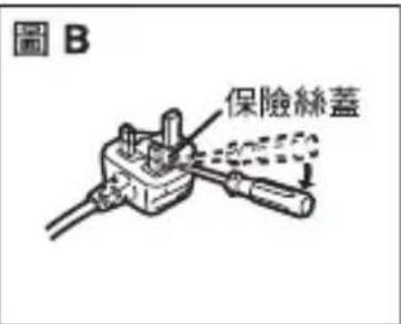 PANASONIC Lumix DMWBTC14 - ■ 更換保險絲的方法 - 2