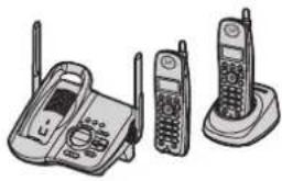 PANASONIC KXTG5632 - Description des combinés et chargeurs - 1