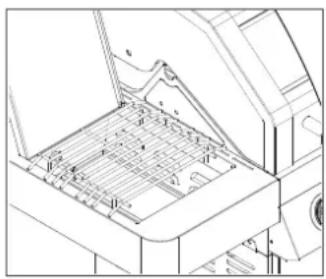 Rösle BBQ Kitchen Videro G4SK - Utilisation / mise en service de la Primezone dans la table latérale - 2