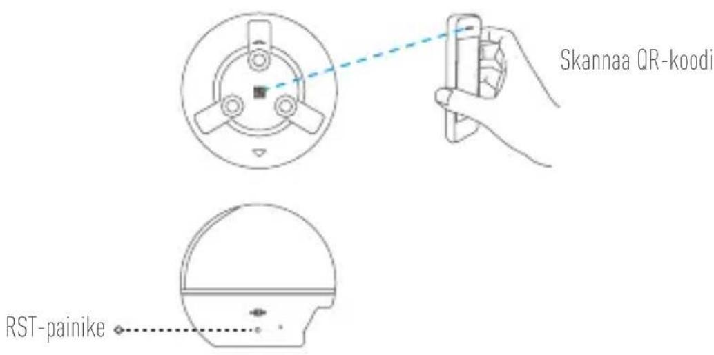 EZVIZ C6TC - Kameran lisääminen EZVIZ-tiliin - 3