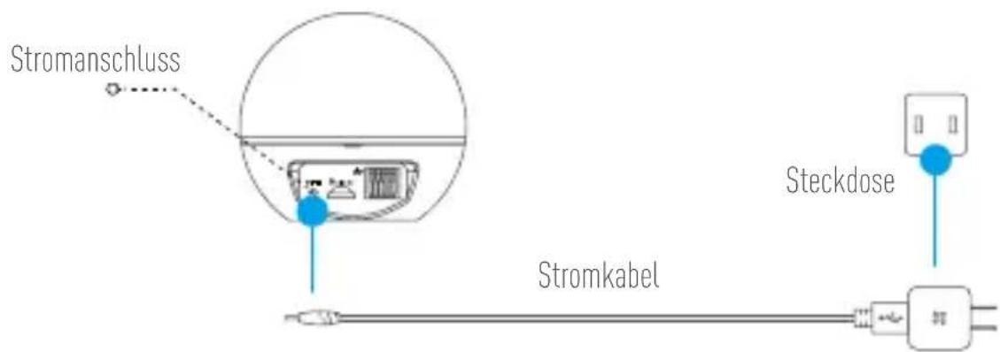 EZVIZ C6TC - Schritt 1 Hochfahren - 1