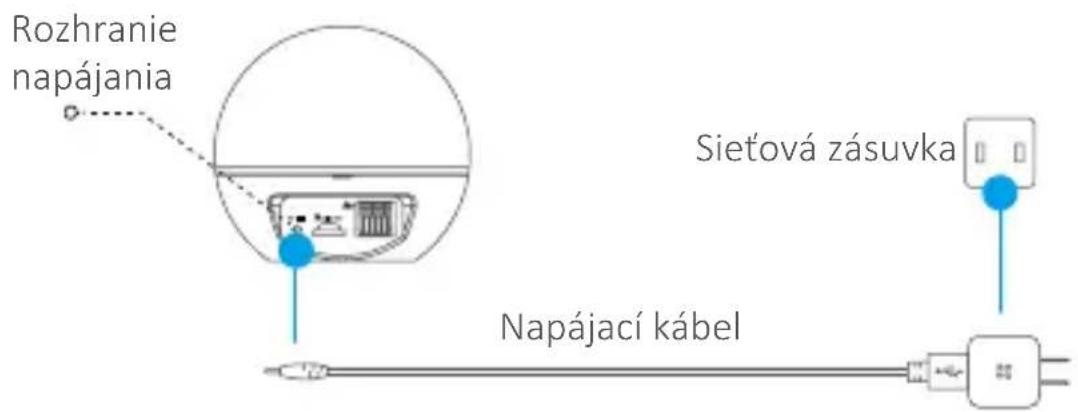 EZVIZ C6TC - Krok 1 Zapnutie - 1