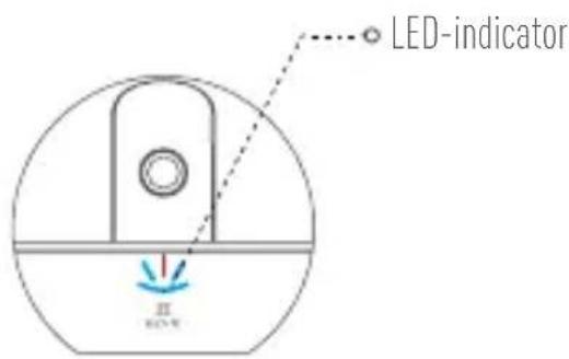 EZVIZ C6TC - LED-indicator status - 1