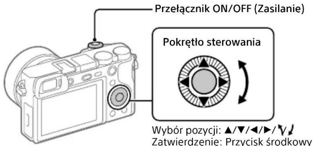 SONY ILCE6100L - Ustawianie języka i zegara - 1
