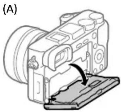 SONY ILCE6100L - Modification de l'angle de l'écran - 1