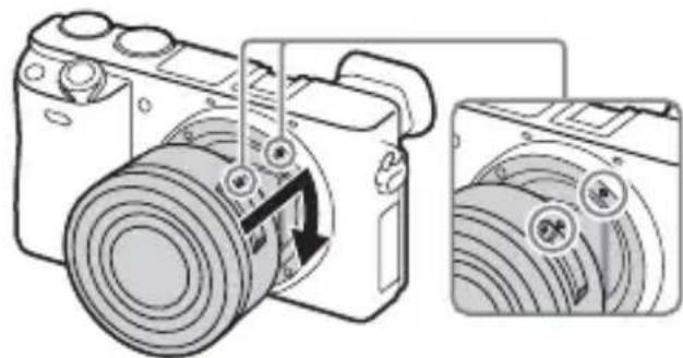 SONY ILCE6000L - Zakfadanie/zdejmownikie obiektywu - 2