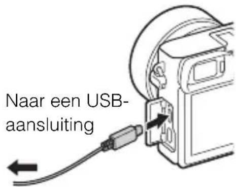 SONY ILCE6000L - Opladen door aansluiting op een computer - 1