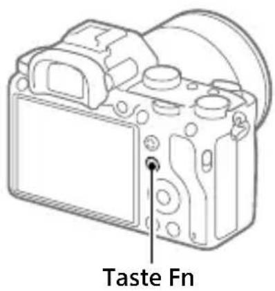 SONY ILCE7M3K - Verwendung der Taste Fn (Funktion) - 1