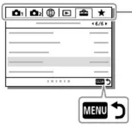 SONY ILCE7M3K - Використання пунктів MENU - 2