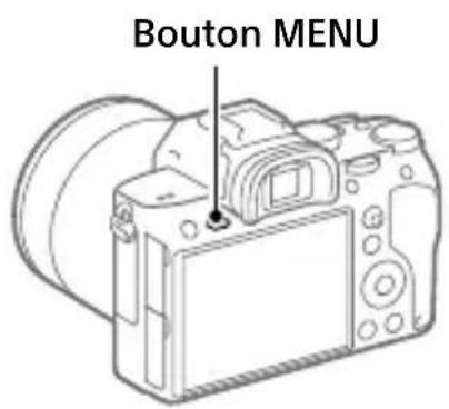 SONY ILCE7M3K - Utilisation des éléments du MENU - 1