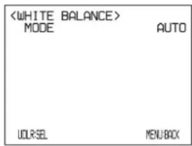 MODE AUTO UCLRSEL MENU/BACK