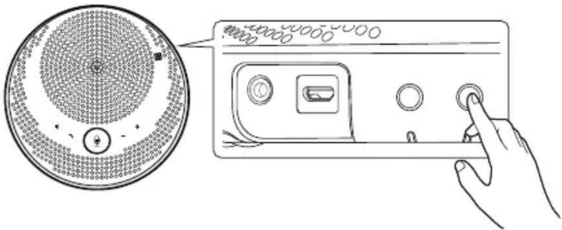 YAMAHA YVC200 - Press the Bluetooth button ( ) for more than 2 seconds. - 1