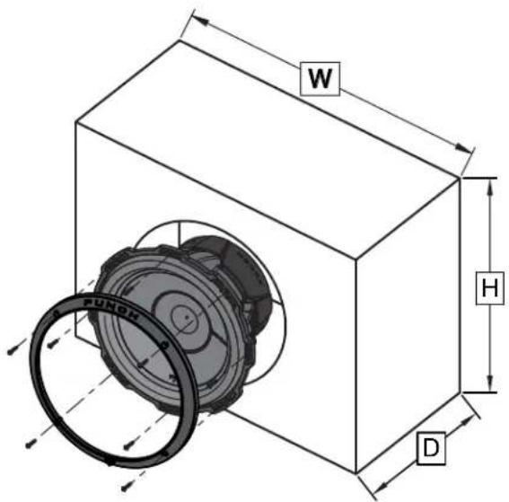 Rockford Fosgate Punch P3D212 - VENTED VS SEATED - 2